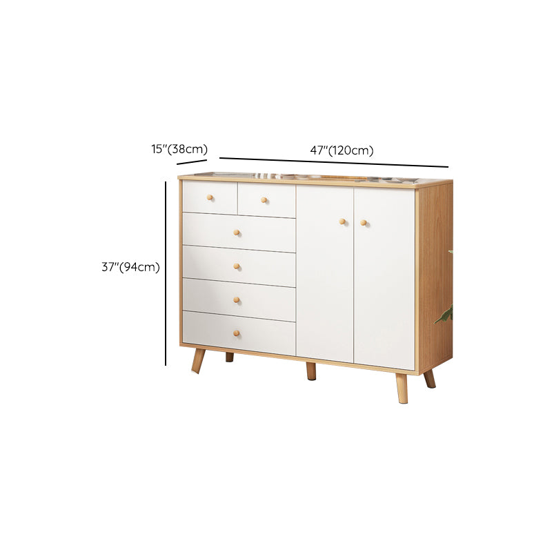 Contemporary Storage Chest Manufactured Wood Storage Chest Dresser