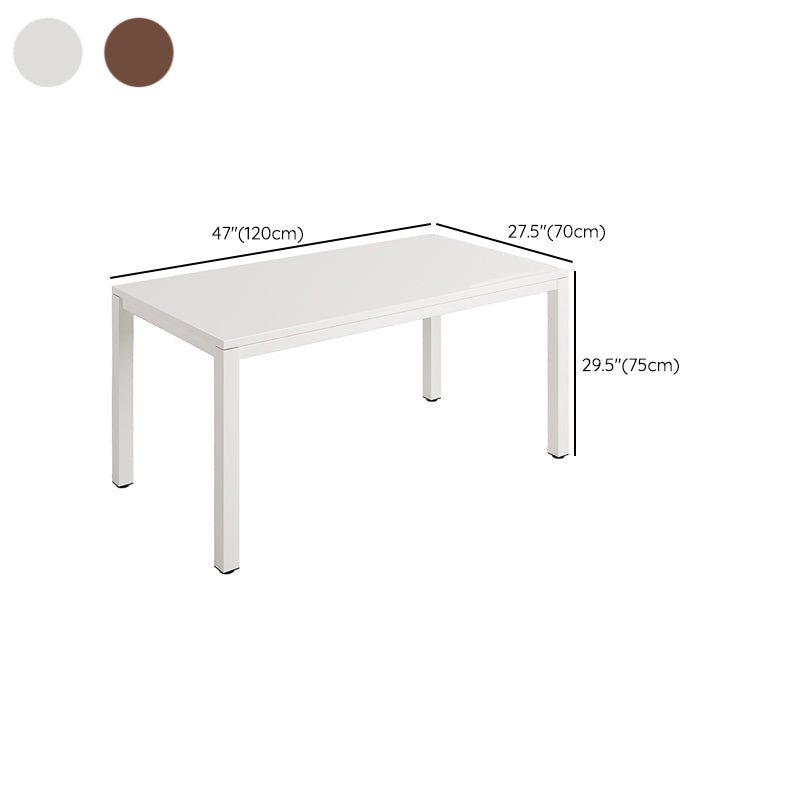 Modern 1/4/5 Pieces Dining Room Table Rectangle Wood Furniture for Home
