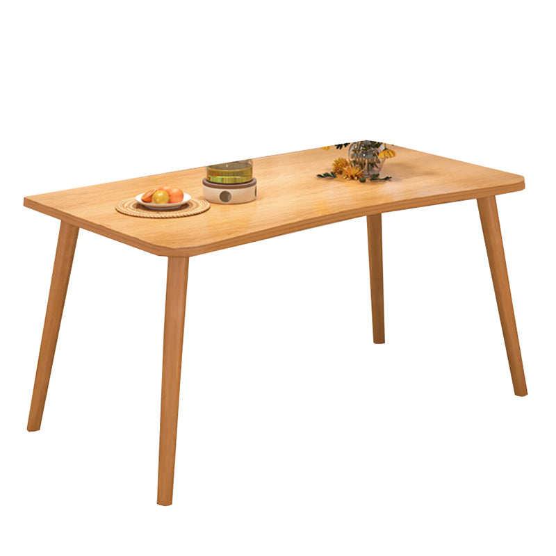 Modern 1/3/5 Pieces Dining Room Table Rectangle Wood Furniture for Home