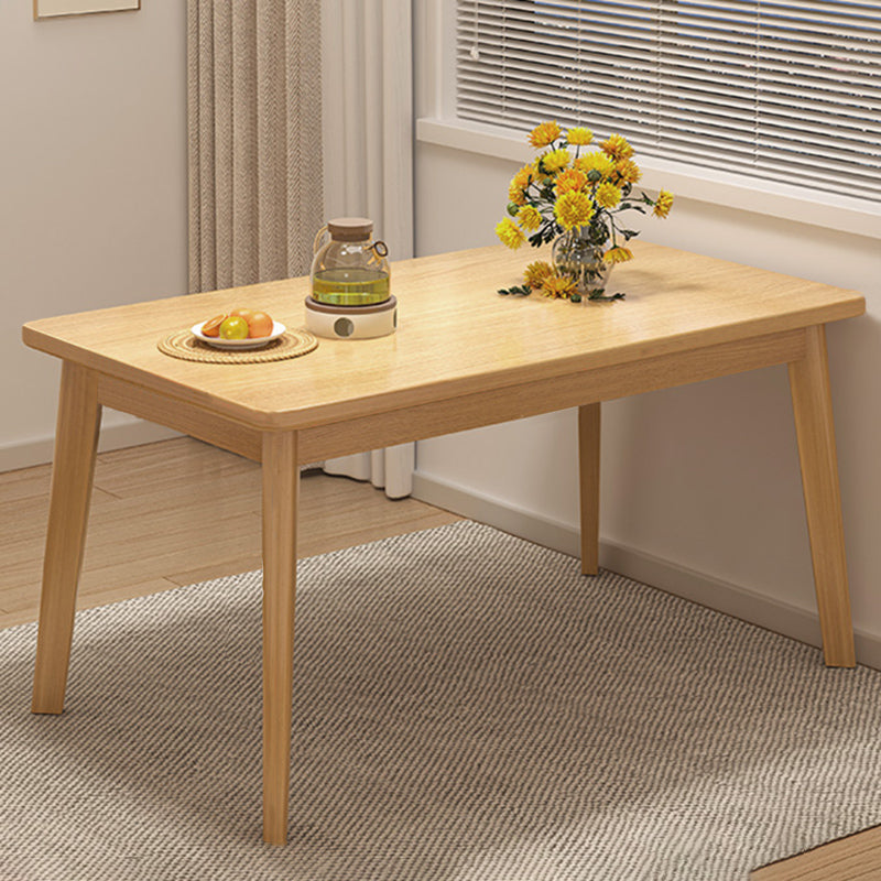Modern 1/3/5 Pieces Dining Room Table Rectangle Wood Furniture for Home