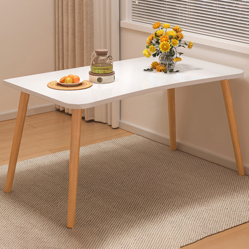 Modern 1/3/5 Pieces Dining Room Table Rectangle Wood Furniture for Home