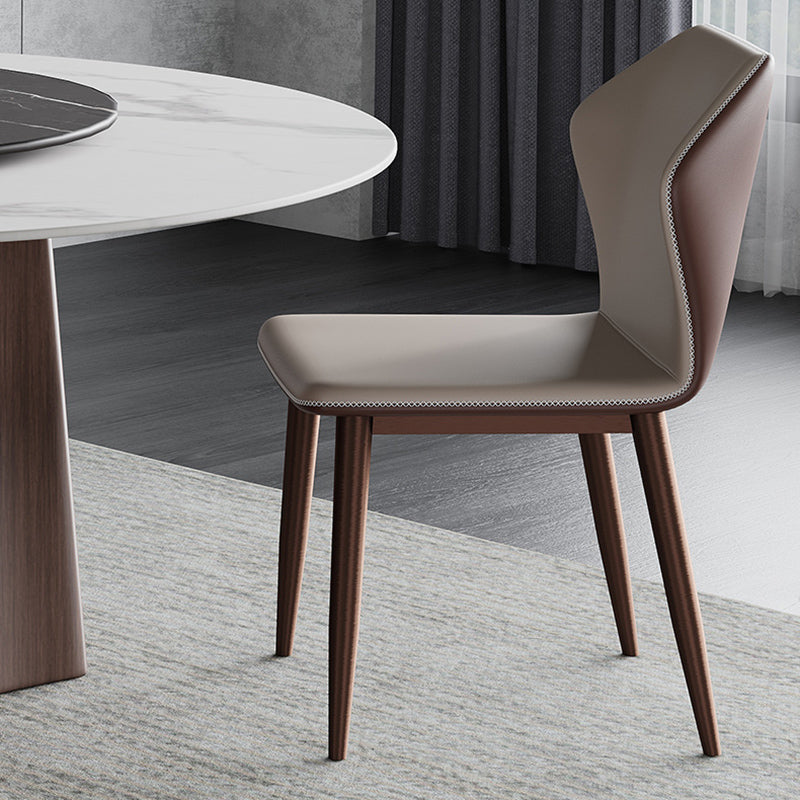 Modern Dining Table Set 1/3/4/7 Pieces with Metal Base Kitchen Furniture Set