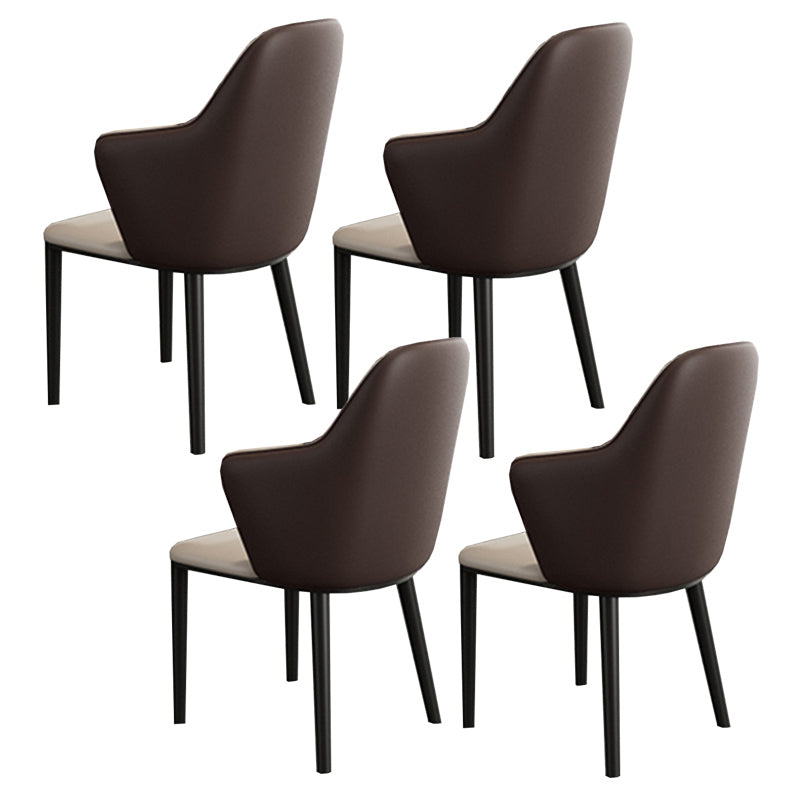 Round Dining Table Set 1/5/7 Pieces with Metal Base Kitchen Furniture Set