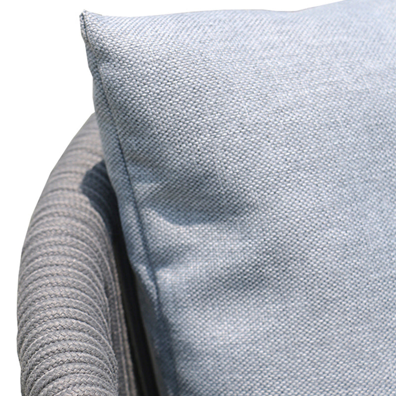 Industrial Black Outdoor Bistro Chairs Metal Patio Dining Armchair