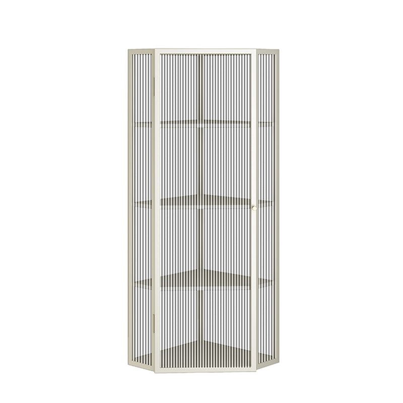 Modern Curio Cabinet Metal Wall Mounted Buffet Cabinet for Dining Room