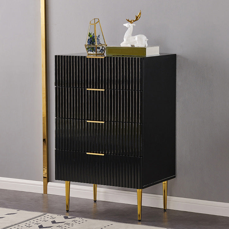 Classic Glam Storage Chest Manufactured Wood Dresser with 2/3/4/5/6 Drawers