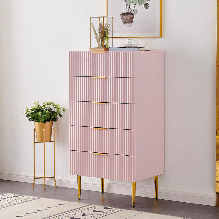 Classic Glam Storage Chest Manufactured Wood Dresser with 2/3/4/5/6 Drawers