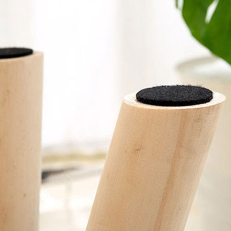 Modern Ottoman Cotton Detachable Seat Cover Solid Color Square Ottoman