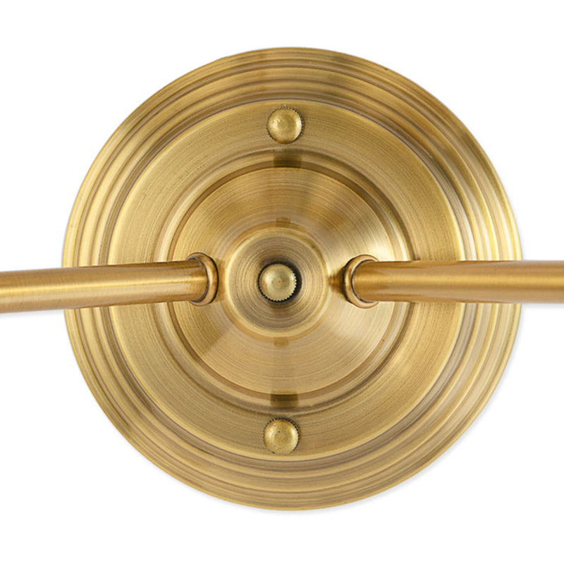 Nordic Style Iron Vanity Light Fabric Shade Vanity Lamp for Shower Room