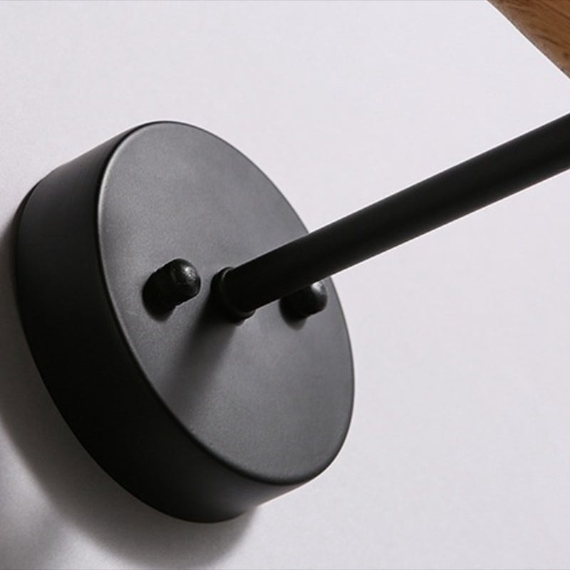 Cone Shape Wood Vanity Sconce Light Modern Style 1-Light Vanity Mirror Lights