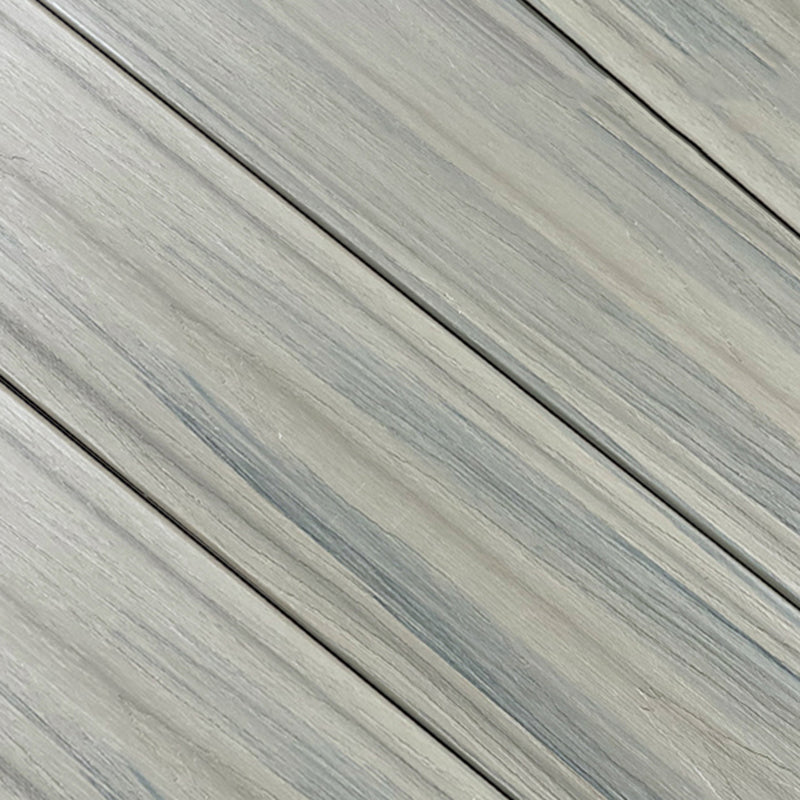 Embossed Composite Deck Plank Nailed Outdoor Patio Deck Tile Kit