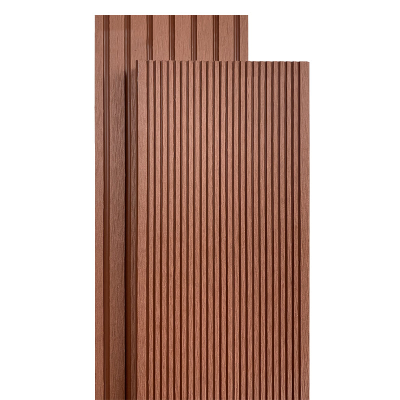 Embossed Composite Deck Plank Nailed Deck Tile Kit Outdoor Patio