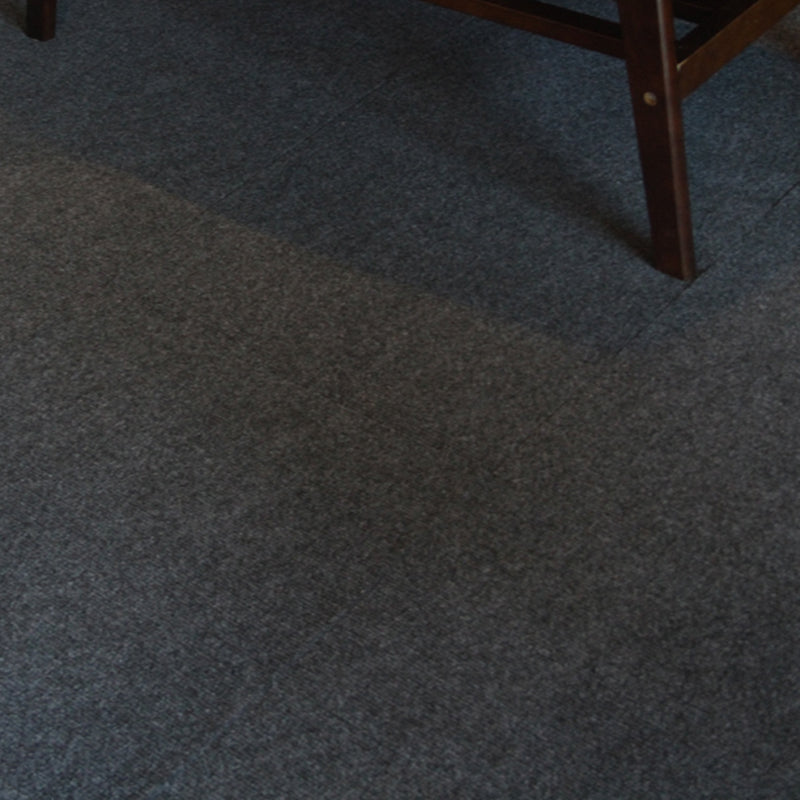 Indoor Carpet Tiles Solid Color Level Loop Stain Resistant Carpet Tiles
