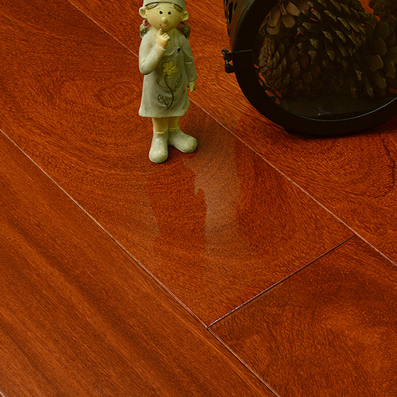 Contemporary Style Wooden Wall Planks Wire Brushed Side Trim Piece