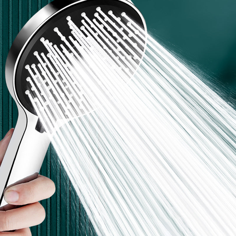 Contemporary Shower Head 5 Setting Adjustable Spray Pattern Handheld Shower Head