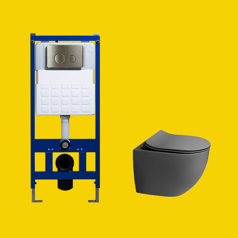 Contemporary Wall Hung Flush Toilet Ceramic Urine Toilet for Bathroom