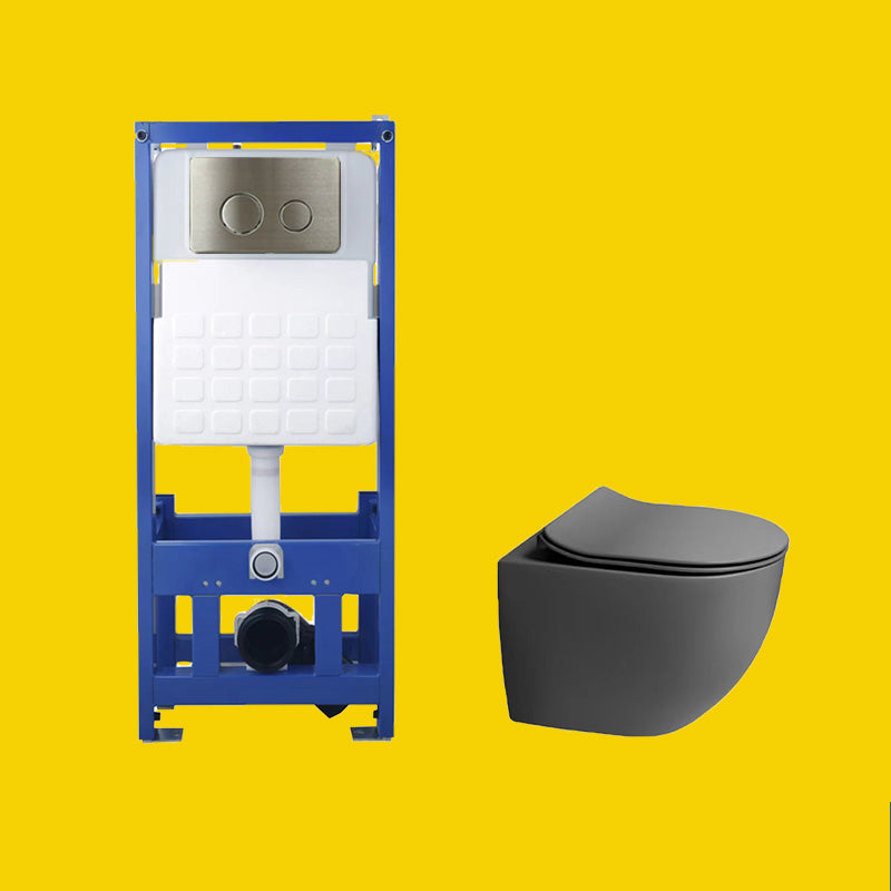 Contemporary Wall Hung Flush Toilet Ceramic Urine Toilet for Bathroom