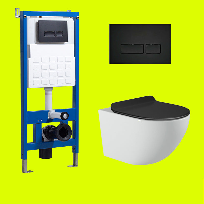 Contemporary Wall Hung Flush Toilet Ceramic Urine Toilet for Bathroom