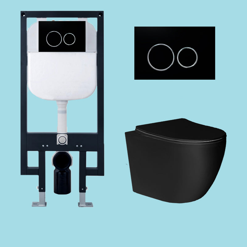 Contemporary Wall Hung Flush Toilet Ceramic Urine Toilet for Bathroom