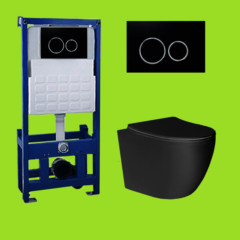 Contemporary Wall Hung Flush Toilet Ceramic Urine Toilet for Bathroom