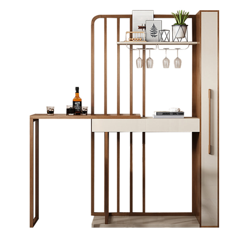 Contemporary Counter Height Set 1/2/3 Pieces Table and Stool Set