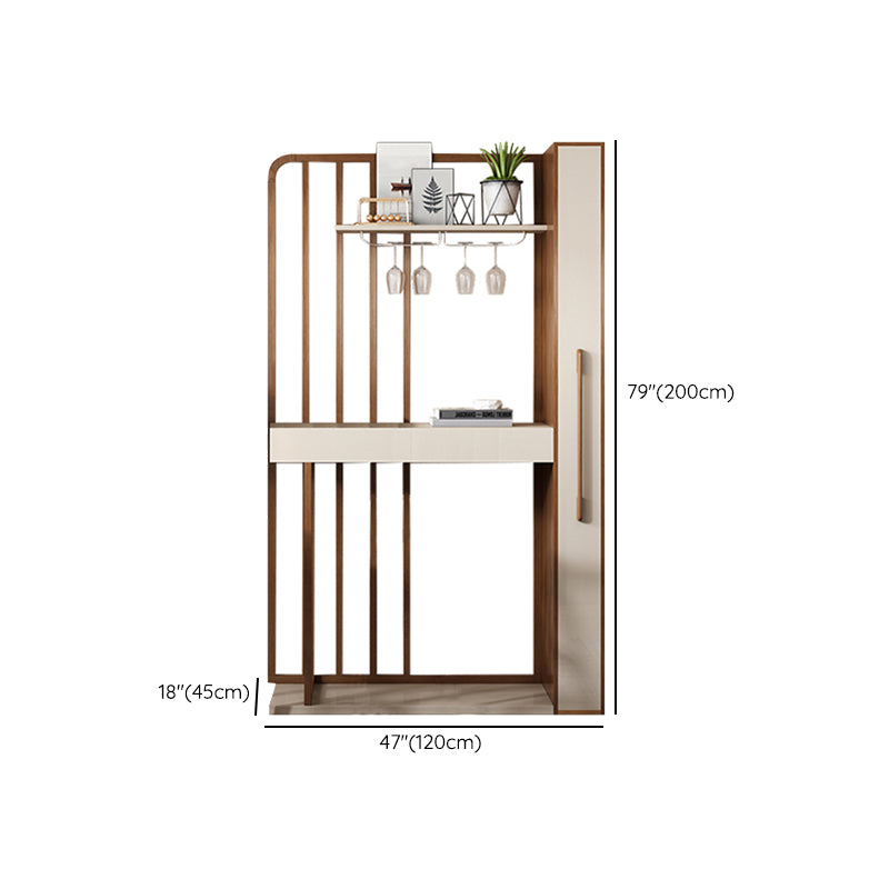 Contemporary Counter Height Set 1/2/3 Pieces Table and Stool Set