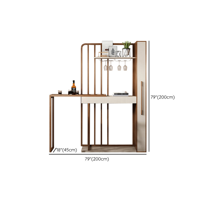 Contemporary Counter Height Set 1/2/3 Pieces Table and Stool Set