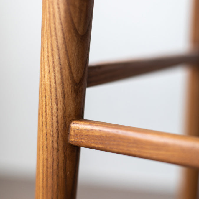 Backless Dining Stools Rectangle Armless Bar Stools with Wood Base