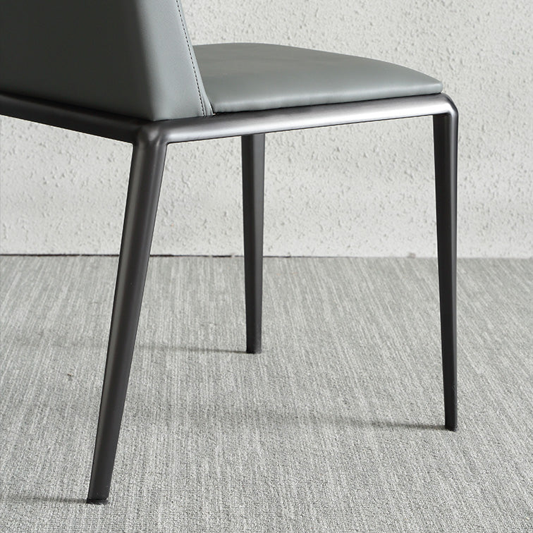 Upholstered Bar Stools Low Back Dining Stools with Metal Base
