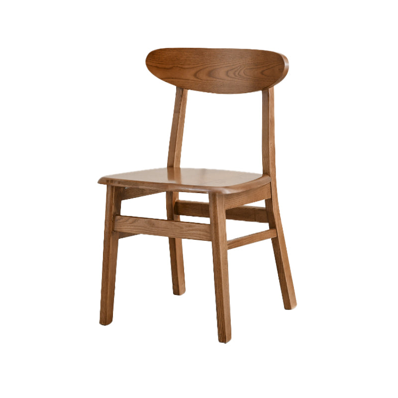 Traditional Kitchen Dining Chairs Solid Wood Open Back Side Chair