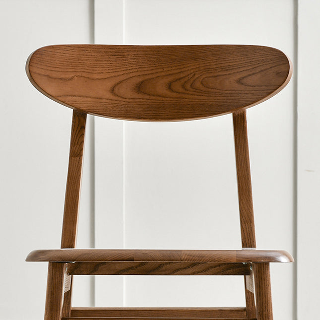 Traditional Kitchen Dining Chairs Solid Wood Open Back Side Chair