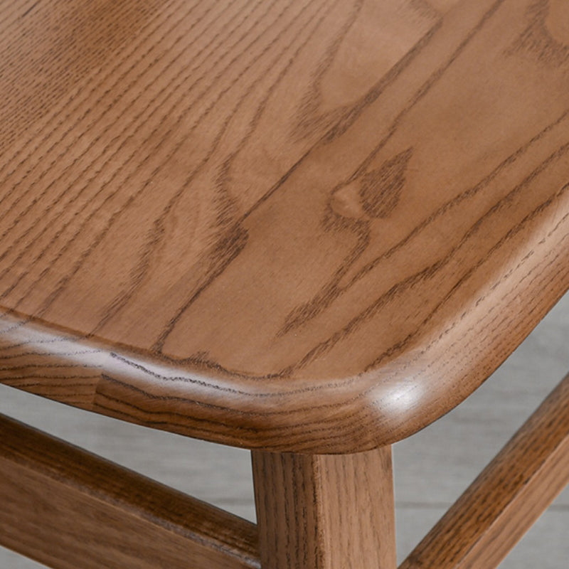 Traditional Kitchen Dining Chairs Solid Wood Open Back Side Chair