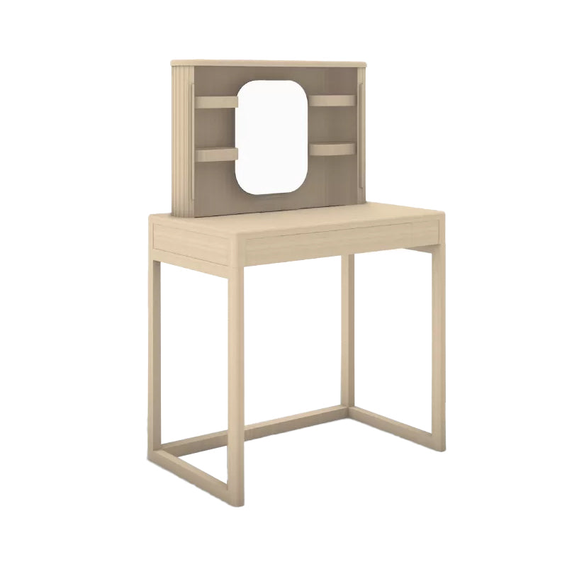 Traditional Bedroom Makeup Vanity Desk Table Solid Wood Vanity Dressing Table