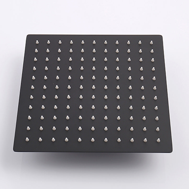 Modern Shower Head Combo Brass Wall Mounted Adjustable Water Flow Shower Trim