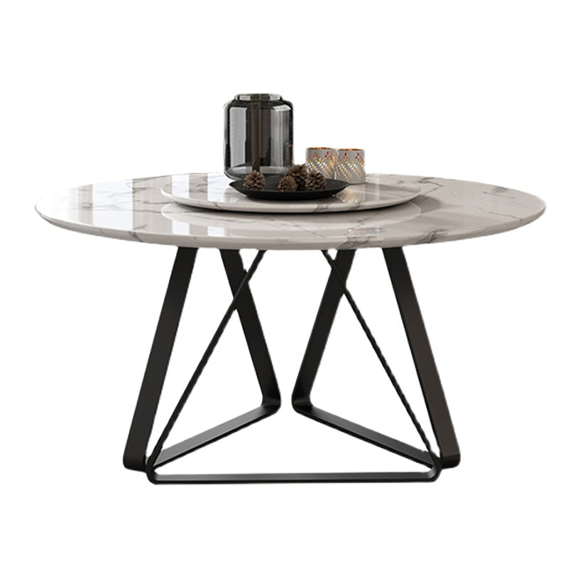 Marble Dining Table Set 1/5/7/9 Pieces Dining Set for Kitchen