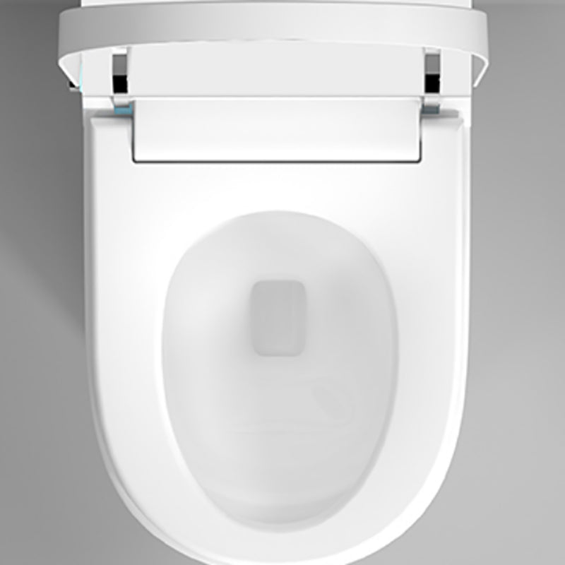 Floor Mount Bidet with Elongated Bowl Shape in White Finish Bidet