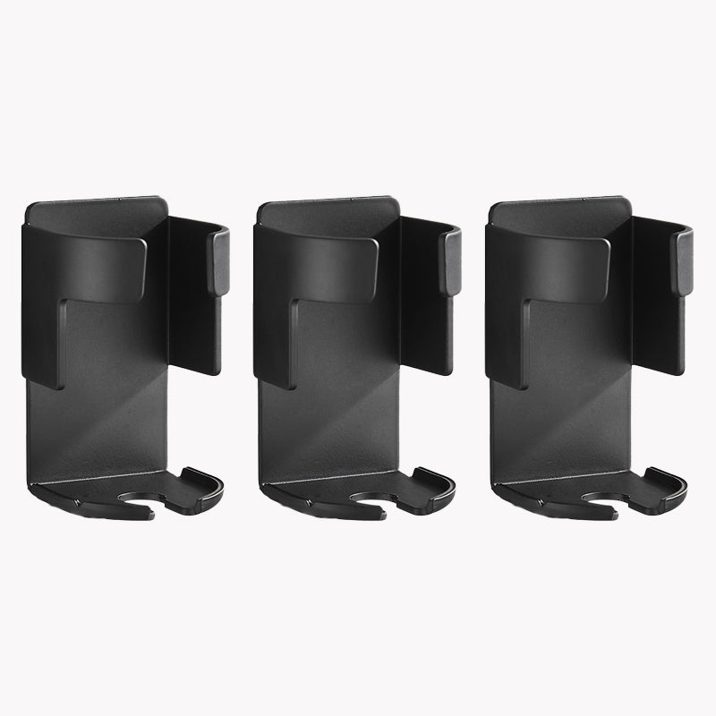 Modern Black/White 4-Piece Bathroom Accessory Set, Toothbrush Holder