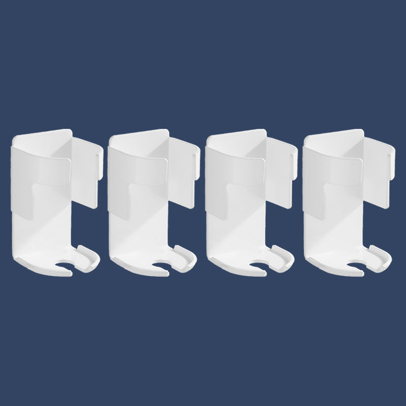 Modern Black/White 4-Piece Bathroom Accessory Set, Toothbrush Holder