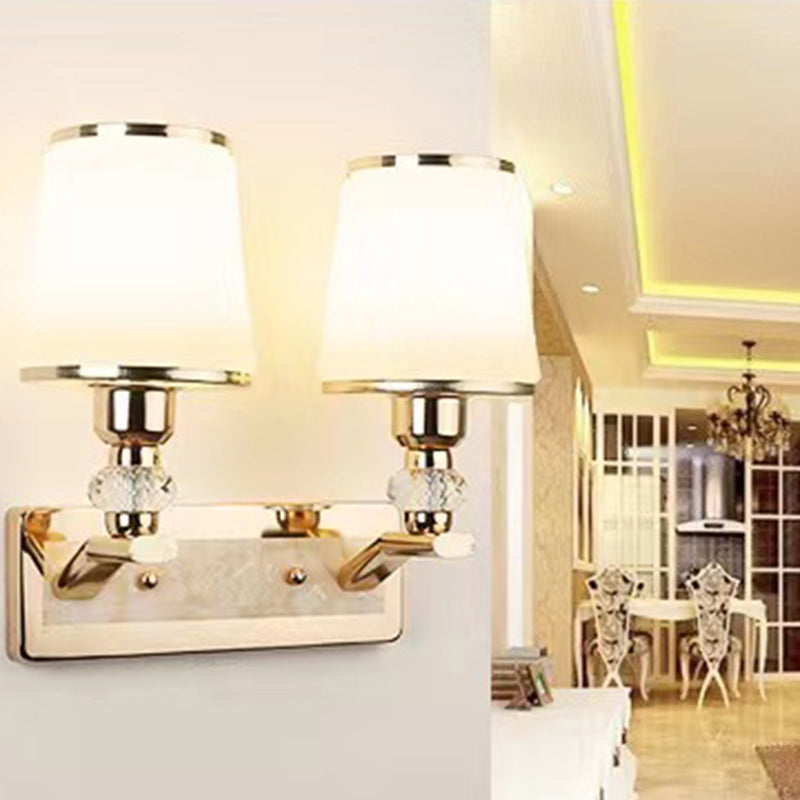Modern Simple Metal Vanity Light Cylinder Shape Vanity Lamp for Shower Room