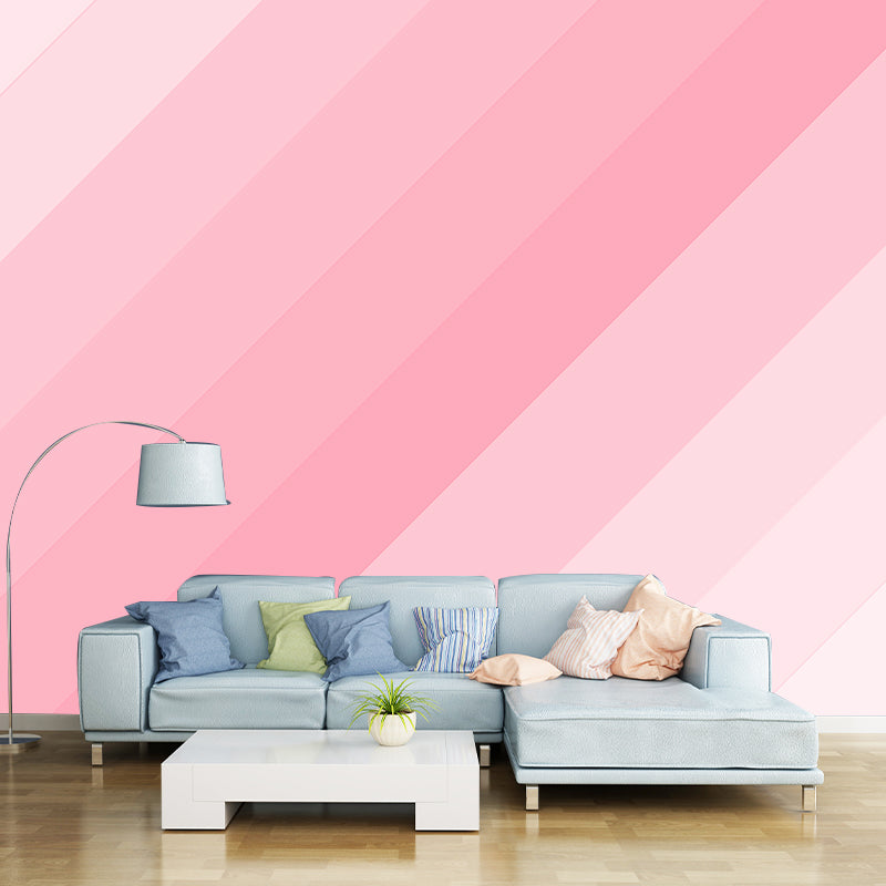 Modern Style Illustration Mural Wallpaper Geometric Pattern Indoor Wall Mural