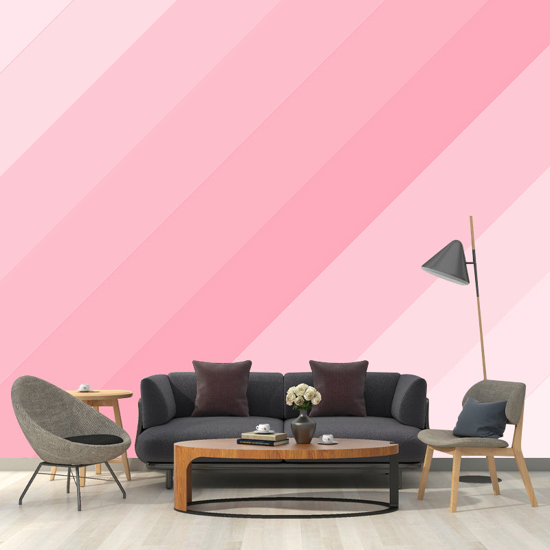 Modern Style Illustration Mural Wallpaper Geometric Pattern Indoor Wall Mural