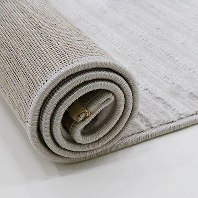 Rug Modern Geometric Pattern Carpet Rectangle Stain Resistant Indoor Rug