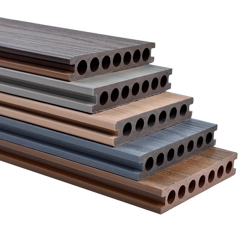 Embossed Patio Flooring Tiles Polypropylene Nailed Tile Set Floor Board