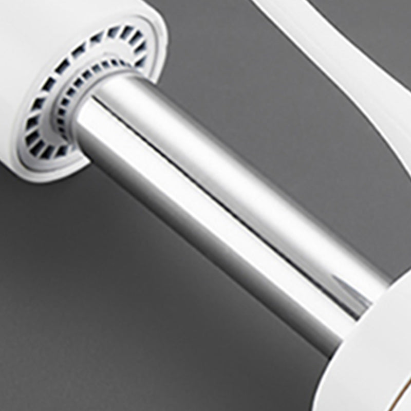 Vessel Sink Bathroom Faucet Single-Handle High-Arc White Circular with Pull Out Sprayer