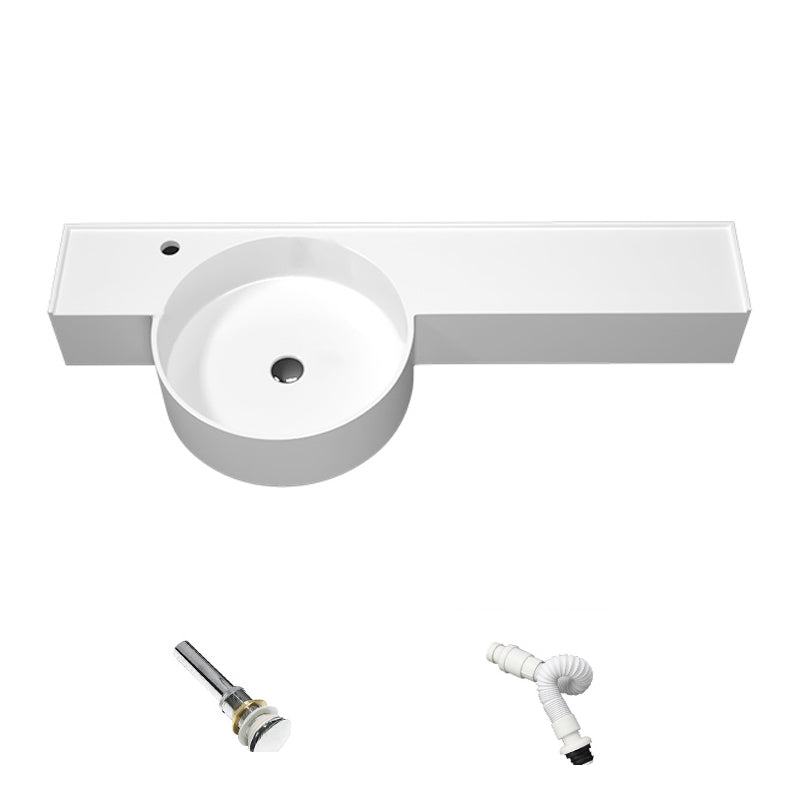 Modern Bathroom Sink Man Made Rock Specialty Vessel Bathroom Sink(Not Including Faucet)