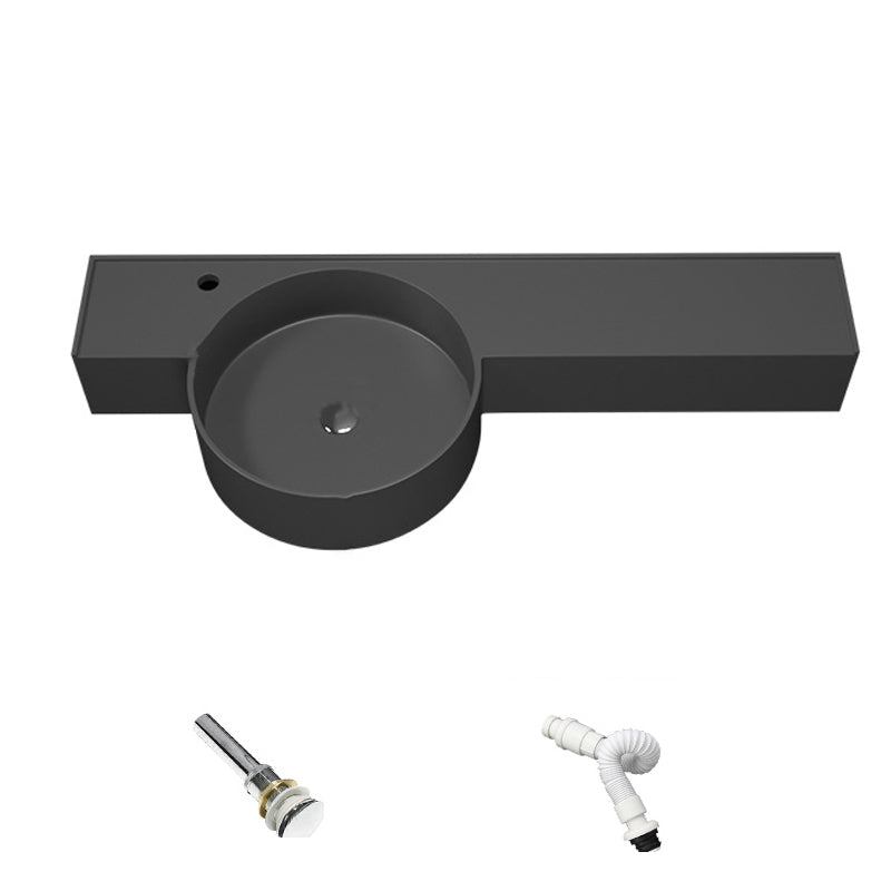 Modern Bathroom Sink Man Made Rock Specialty Vessel Bathroom Sink(Not Including Faucet)