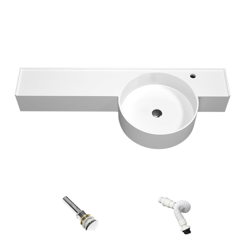 Modern Bathroom Sink Man Made Rock Specialty Vessel Bathroom Sink(Not Including Faucet)