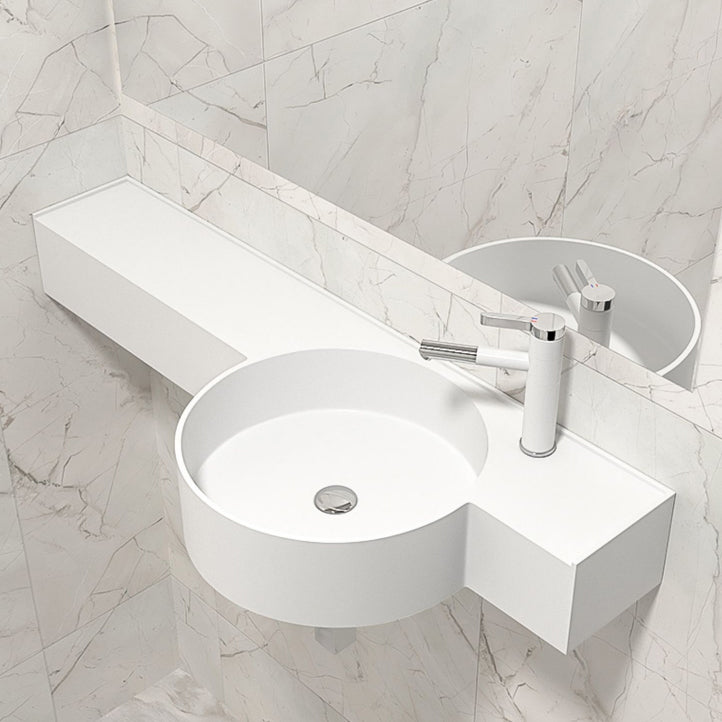 Modern Bathroom Sink Man Made Rock Specialty Vessel Bathroom Sink(Not Including Faucet)