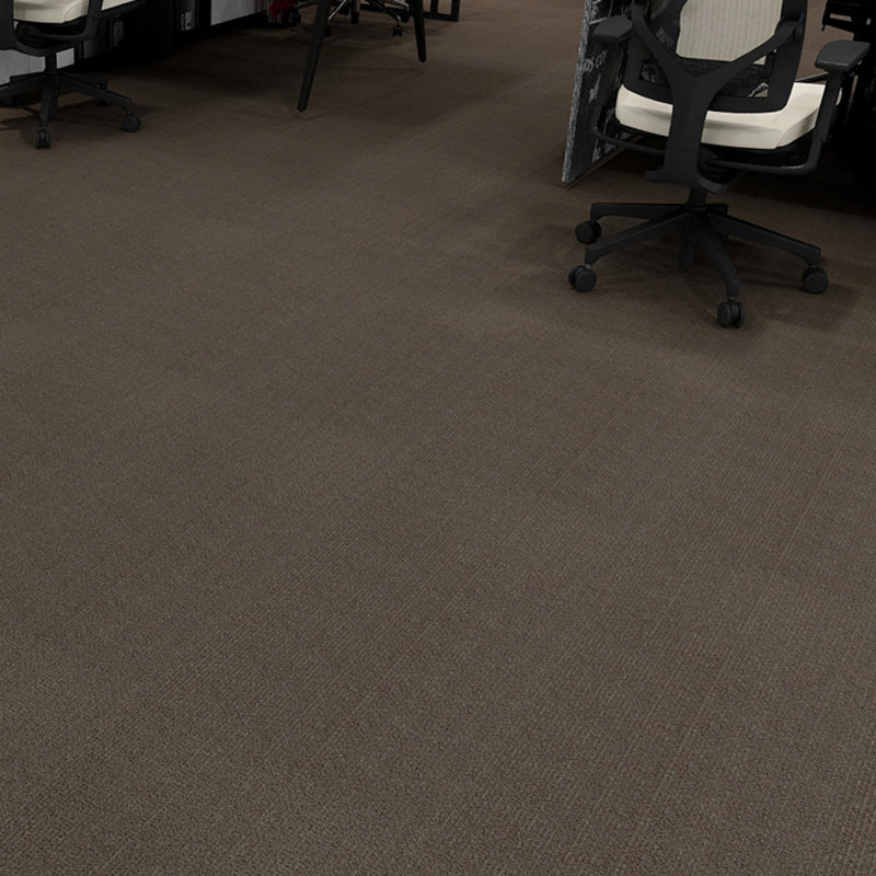 Bedroom Carpet Tiles Solid Color Lever Loop Color Block Carpet Tiles