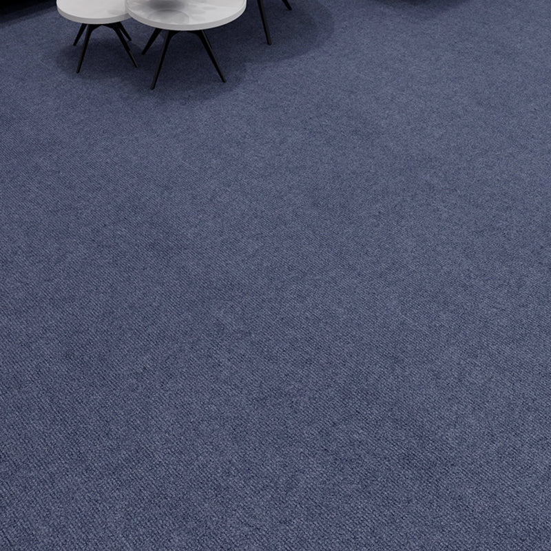 Bedroom Carpet Tiles Solid Color Lever Loop Color Block Carpet Tiles